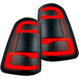 Dodge RAM 2500/3500 19-24 Ultra Bright OLED Tail Lights w/ Scanning Red Turn Signals (Replaces OEM LED Tail Lights Only with BLIS) - Multiple Lens
