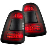 Dodge RAM 1500 19-24 Ultra Bright OLED Tail Lights w/ Scanning Red Turn Signals (Replaces OEM LED with BLIS) - Multiple Lens