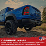 Dodge RAM 1500 19-24 Ultra Bright OLED Tail Lights w/ Scanning Red Turn Signals (Replaces OEM LED with *NO BLIS*) - Multiple Lens