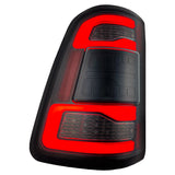 Dodge RAM 1500 19-24 Ultra Bright OLED Tail Lights w/ Scanning Red Turn Signals (Replaces OEM LED with *NO BLIS*) - Multiple Lens