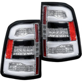 Dodge RAM 1500 19-24 Ultra Bright OLED Tail Lights w/ Scanning Amber Turn Signals (Replaces Factory/OEM Halogen Only) - Multiple Lens