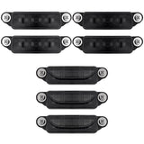 Dodge 21-26 RAM 1500 TRX 7-PC Fender & Hood Light Kit Smoked Lens White or Amber LED Running Lights w/ Startup Light Sequence - Multiple Options