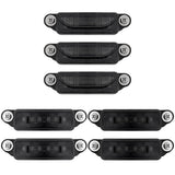 Dodge 21-26 RAM 1500 TRX 7-PC Fender & Hood Light Kit Smoked Lens White or Amber LED Running Lights w/ Startup Light Sequence - Multiple Options