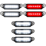 Dodge 21-26 RAM 1500 TRX 7-PC Fender & Hood Light Kit Smoked Lens White or Amber LED Running Lights w/ Startup Light Sequence - Multiple Options