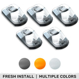 Ford Super Duty 17-26 5-Piece Cab Roof Light Set 2-Way Front & Rear Facing Ultra High-Power LEDs Multiple Lens & Colors - (ATTN: For models that DID NOT come with factory cab roof lights)