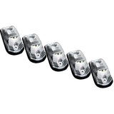 Ford Super Duty 17-26 5-Piece Cab Roof Light Set 2-Way Front & Rear Facing Ultra High-Power LEDs Multiple Lens & Colors - (ATTN: For models that DID NOT come with factory cab roof lights)