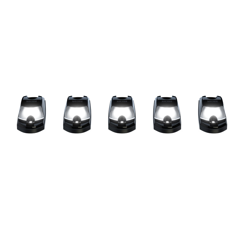 Ford Super Duty 17-22 5-PC Cab Roof Light Set 2-Way Front & Rear Facing Ultra High-Power LEDs (Replaces Factory/OEM Cab Lights Only) - Multiple Options
