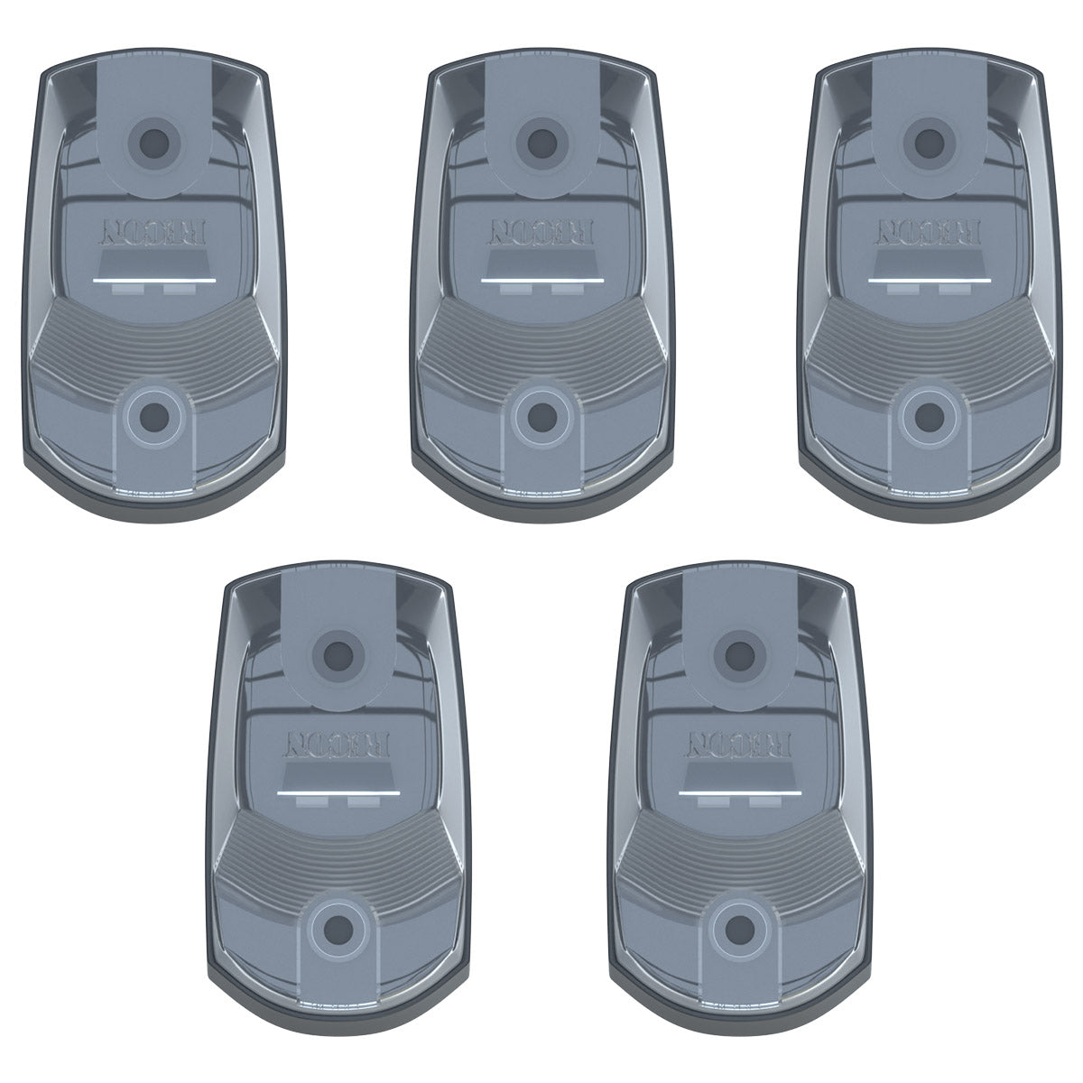 Ford Super Duty 17-25 5-Piece Cab Roof Light Set 2-Way Front & Rear Facing Ultra High-Power LEDs Multiple Lens & Colors - (ATTN: For models that DID NOT come with factory cab roof lights)