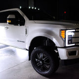 Ford Super Duty 17-26 Single 1-Piece Cab Roof Light 2-Way Front & Rear Facing Ultra High-Power LEDs Multiple Lens & Colors