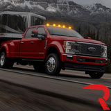 Ford Super Duty 17-22 5-PC Cab Roof Light Set 2-Way Front & Rear Facing Ultra High-Power LEDs (Replaces Factory/OEM Cab Lights Only) - Multiple Options