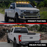 Ford Super Duty 17-22 5-PC Cab Roof Light Set 2-Way Front & Rear Facing Ultra High-Power LEDs (Replaces Factory/OEM Cab Lights Only) - Multiple Options