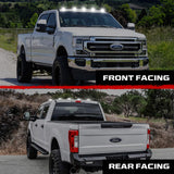 Ford Super Duty 17-22 5-PC Cab Roof Light Set 2-Way Front & Rear Facing Ultra High-Power LEDs (Replaces Factory/OEM Cab Lights Only) - Multiple Options