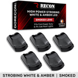 Ford Super Duty 17-22 (5-Piece) Cab Roof Light Kit Strobe LED White & Amber - Multiple Lens RECON Ford Super Duty 17-22 (5-Piece) Cab Roof Light Kit Strobe LED White & Amber - Multiple Lens Ford Super Duty 17-22 (5-Piece) Cab Roof Light Kit Strobe LED White & Amber - Multiple Lens Ford Super Duty 17-22 (5-Piece) Cab Roof Light Kit Strobe LED White & Amber - Multiple Lens Ford Super Duty 17-22 (5-Piece) Cab Roof Light Kit Strobe LED White & Amber - Multiple Lens