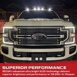 Ford Super Duty 17-22 (5-Piece) Cab Roof Light Kit Strobe LED White & Amber - Multiple Lens RECON Ford Super Duty 17-22 (5-Piece) Cab Roof Light Kit Strobe LED White & Amber - Multiple Lens Ford Super Duty 17-22 (5-Piece) Cab Roof Light Kit Strobe LED White & Amber - Multiple Lens Ford Super Duty 17-22 (5-Piece) Cab Roof Light Kit Strobe LED White & Amber - Multiple Lens Ford Super Duty 17-22 (5-Piece) Cab Roof Light Kit Strobe LED White & Amber - Multiple Lens