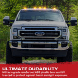 Ford Super Duty 17-22 (5-Piece) Cab Roof Light Kit Strobe LED White & Amber - Multiple Lens RECON Ford Super Duty 17-22 (5-Piece) Cab Roof Light Kit Strobe LED White & Amber - Multiple Lens Ford Super Duty 17-22 (5-Piece) Cab Roof Light Kit Strobe LED White & Amber - Multiple Lens Ford Super Duty 17-22 (5-Piece) Cab Roof Light Kit Strobe LED White & Amber - Multiple Lens Ford Super Duty 17-22 (5-Piece) Cab Roof Light Kit Strobe LED White & Amber - Multiple Lens