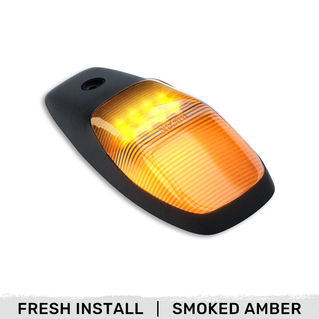 Dodge RAM HD 2500/3500 19-26 Single 1-Piece Cab Roof Light 2-Way Front & Rear Facing Ultra High-Power LEDs - Multiple Lens & Colors