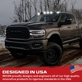 Dodge RAM HD 2500/3500 19-25 5 Piece Cab Roof Light Set 2-Way Front & Rear Facing Ultra High-Power LEDs Multiple Lens & Colors