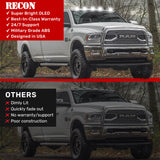 Dodge RAM HD 2500/3500 19-26 5 Piece Cab Roof Light Set 2-Way Front & Rear Facing Ultra High-Power LEDs Multiple Lens & Colors