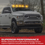 Dodge RAM HD 2500/3500 19-26 5 Piece Cab Roof Light Set 2-Way Front & Rear Facing Ultra High-Power LEDs Multiple Lens & Colors
