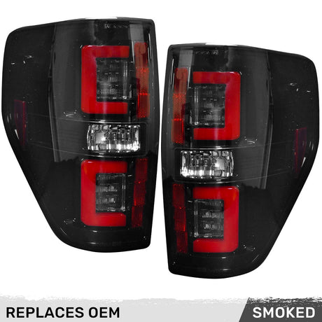 Ford F150 & Raptor 09-14 Ultra Bright OLED Tail Lights - Multiple Lens