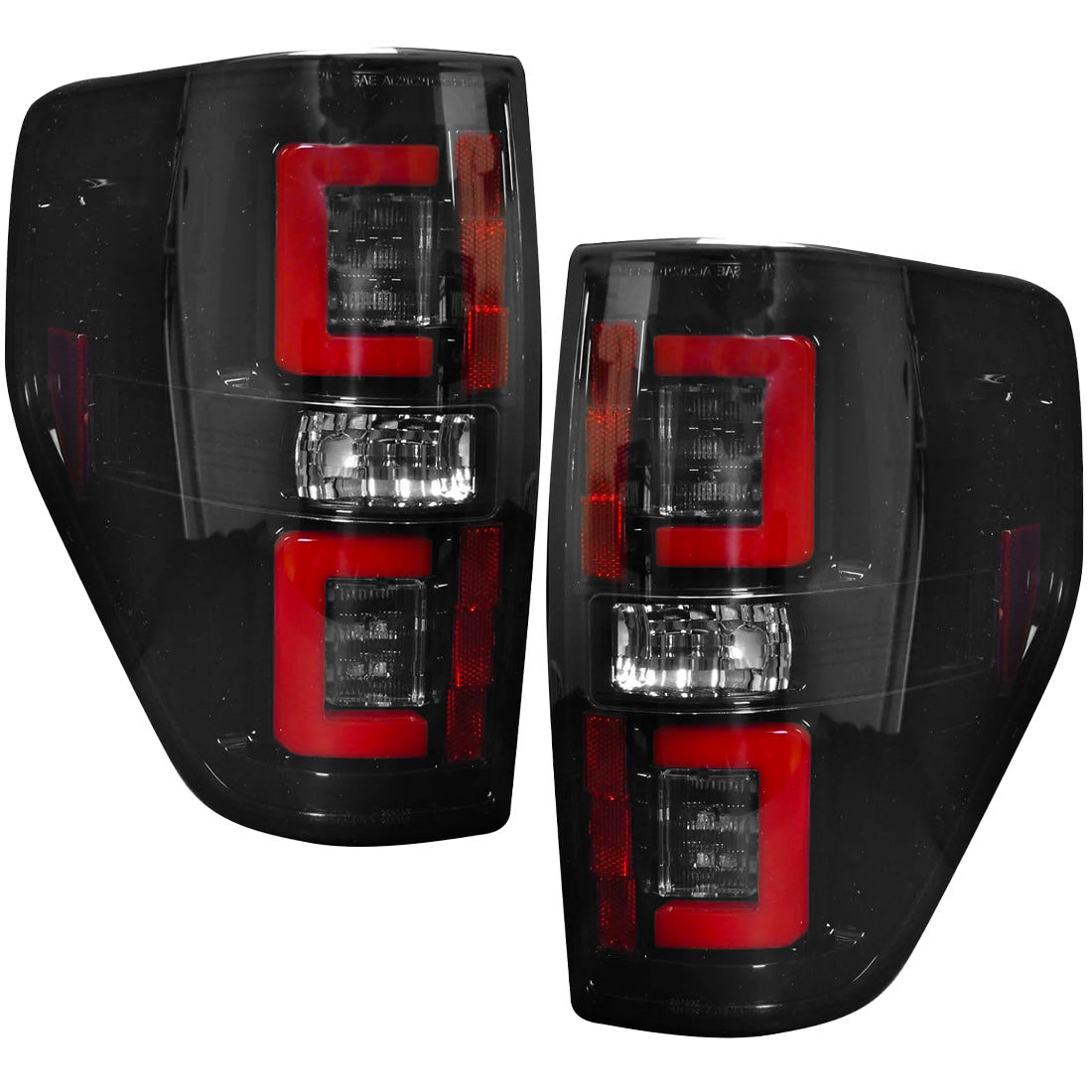 Ford F150 & Raptor 09-14 Ultra Bright OLED Tail Lights - Multiple Lens