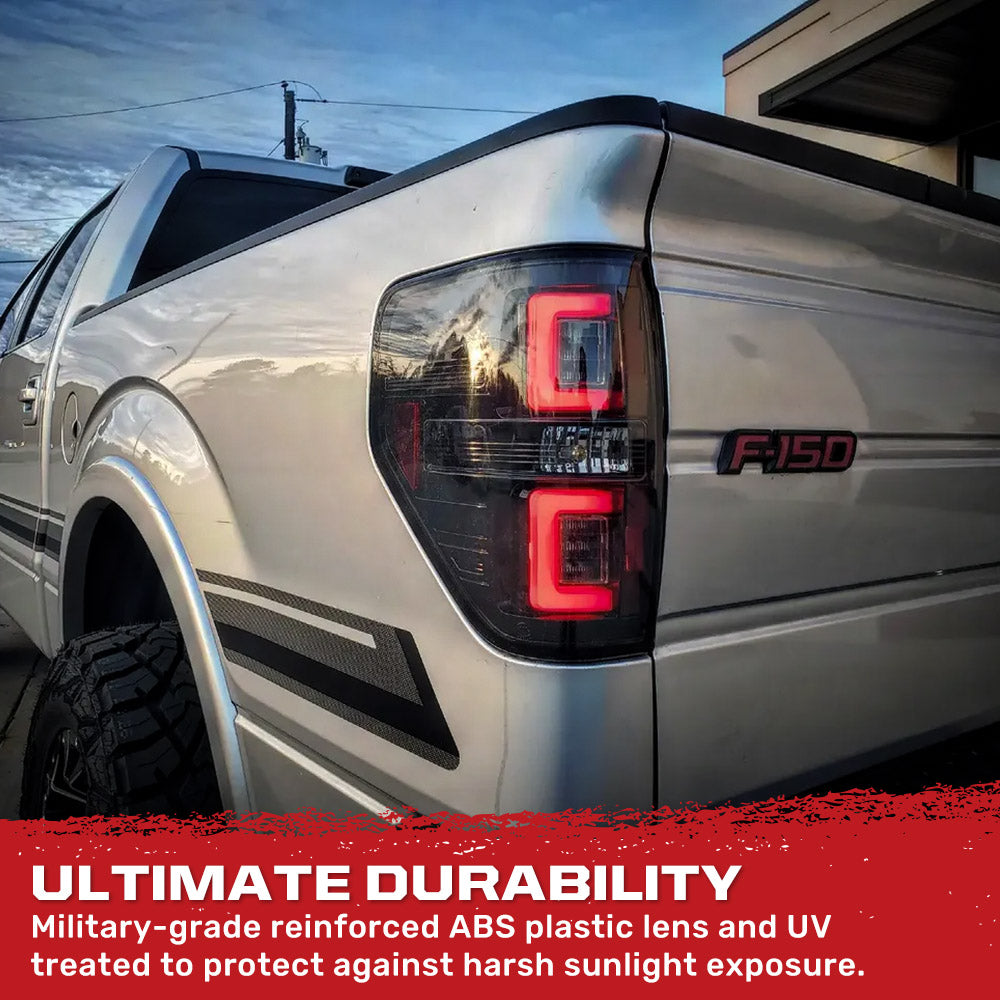 Ford F150 & Raptor 09-14 Ultra Bright OLED Tail Lights - Multiple Lens