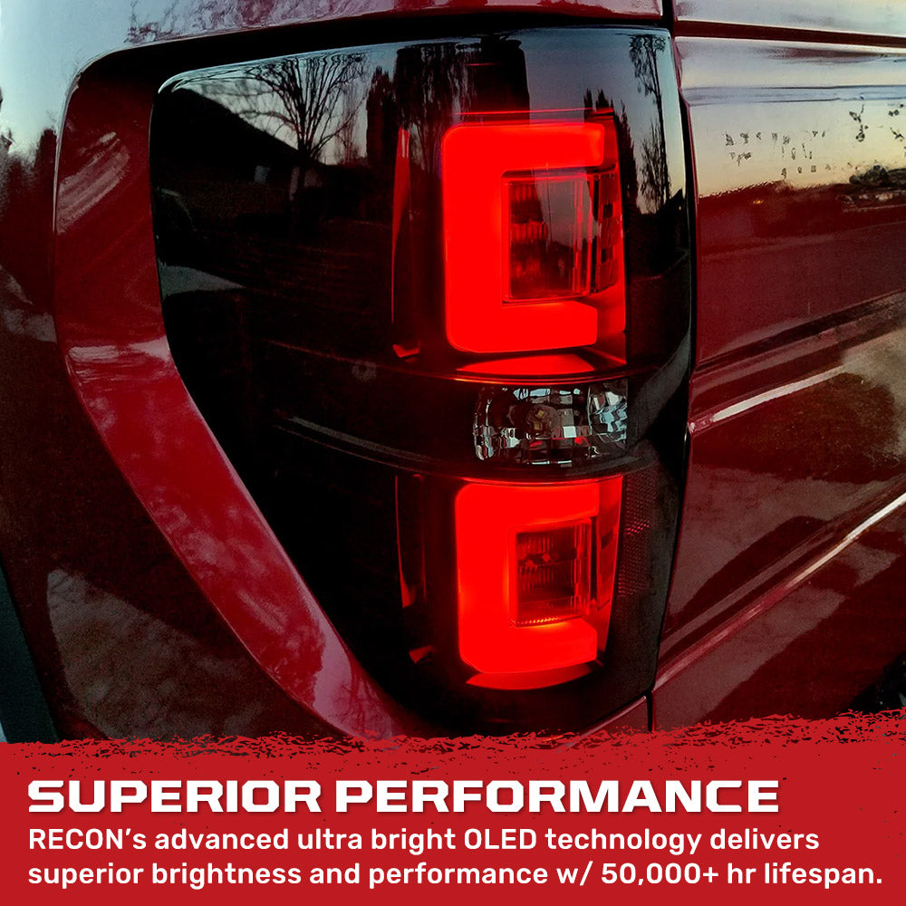 Ford F150 & Raptor 09-14 Ultra Bright OLED Tail Lights - Multiple Lens