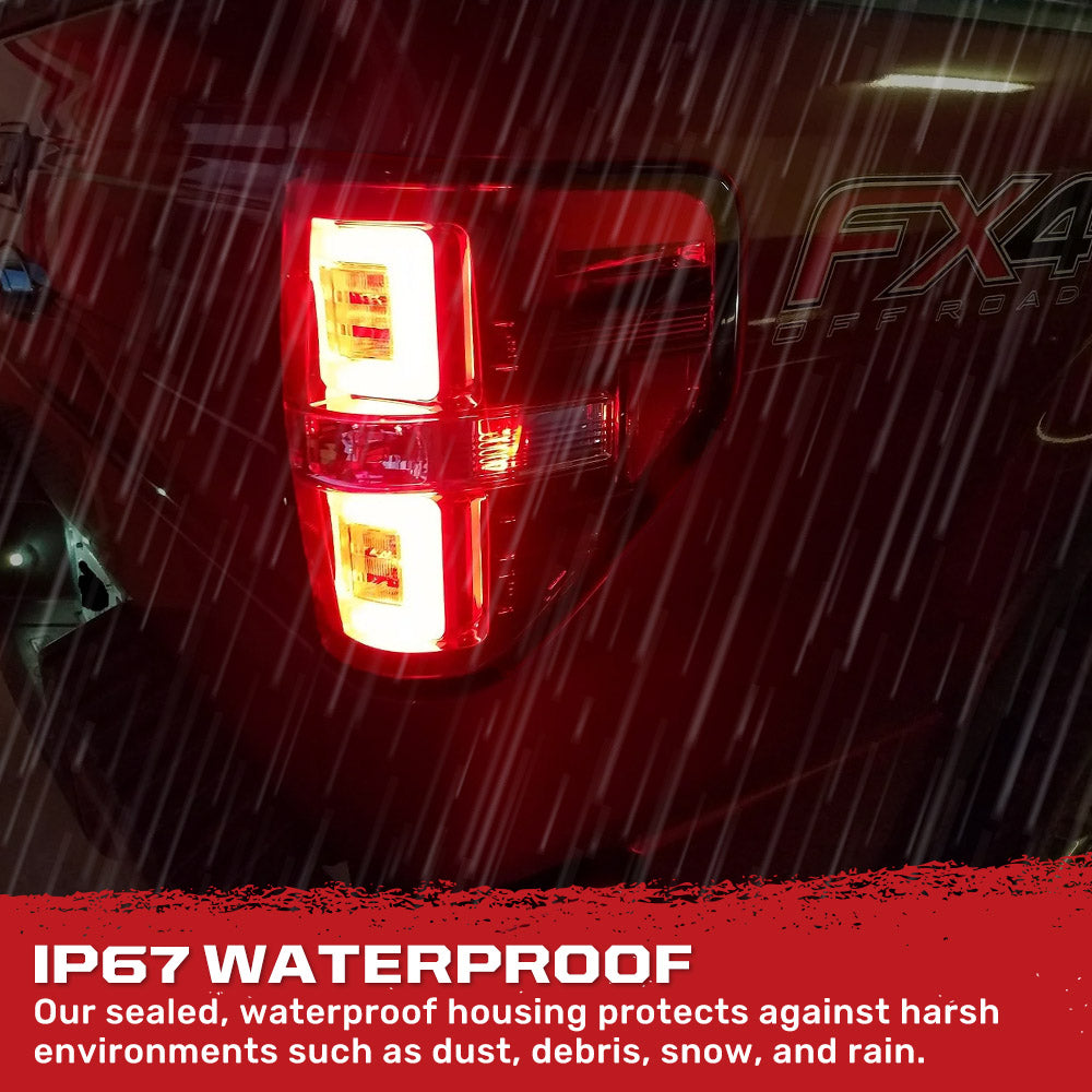 Ford F150 & Raptor 09-14 Ultra Bright OLED Tail Lights - Multiple Lens