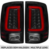 Dodge RAM 1500 (4th Gen) 09-18 Ultra Bright OLED Tail Lights (Replaces Factory Halogen Only) - Multiple Lens