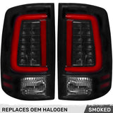 Dodge RAM 1500 (4th Gen) 09-18 Ultra Bright OLED Tail Lights (Replaces Factory Halogen Only) - Multiple Lens