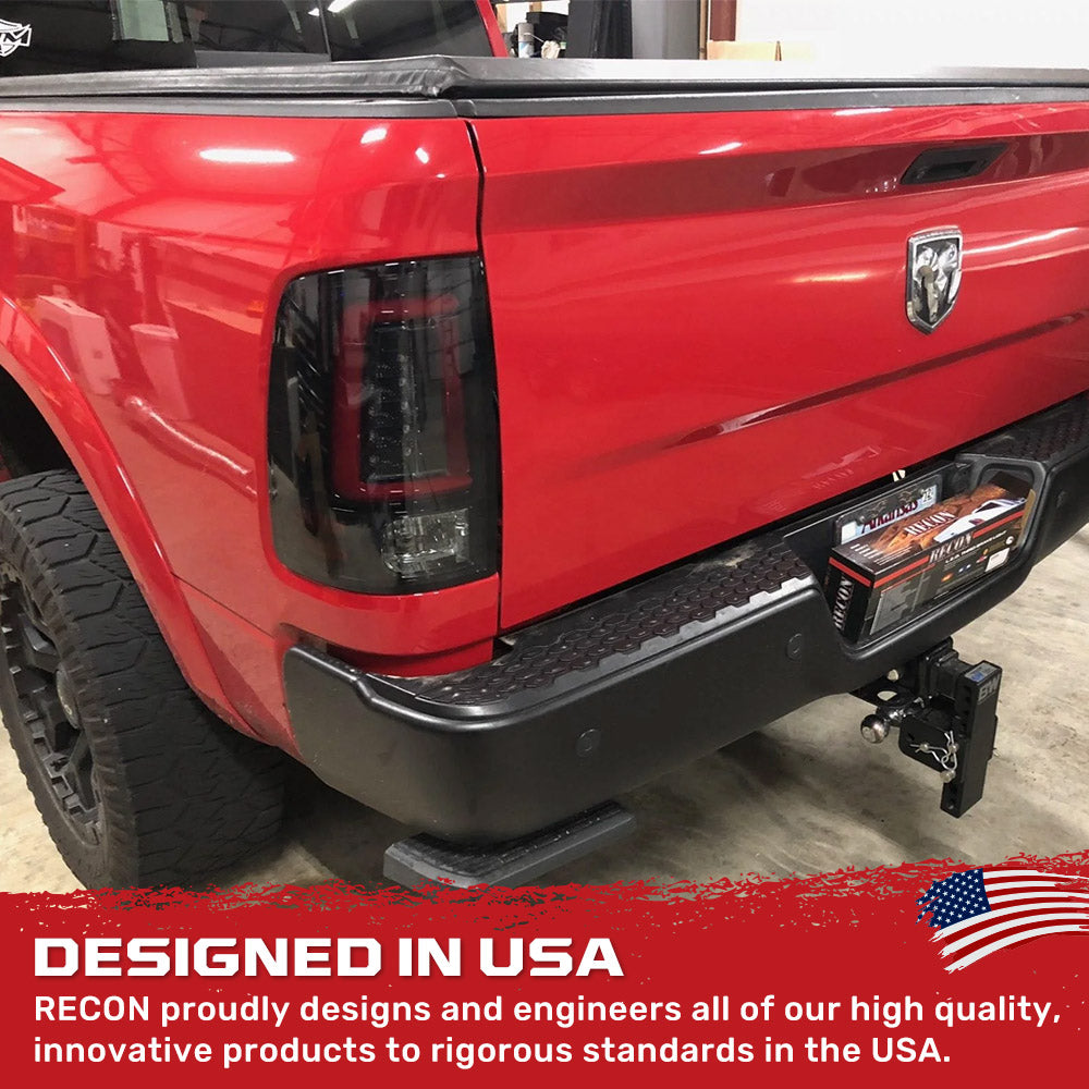 Dodge RAM 2500/3500 10-18 Ultra Bright OLED Tail Lights (Replaces Factory Halogen Only) - Multiple Lens