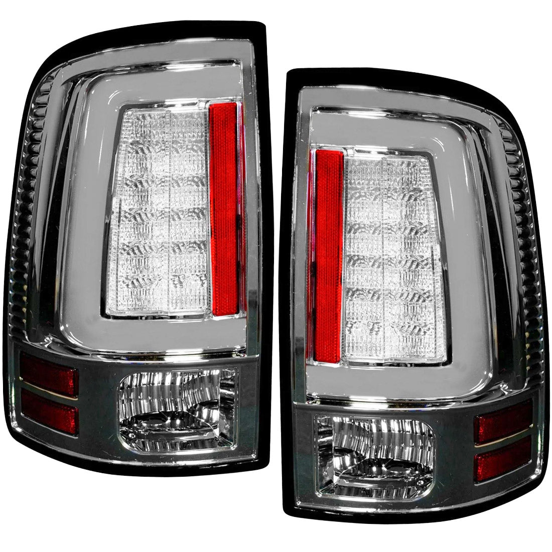 Dodge RAM 1500 (4th Gen) 09-18 Ultra Bright OLED Tail Lights (Replaces Factory Halogen Only) - Multiple Lens