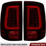 Dodge RAM 1500 (4th Gen) 09-18 Ultra Bright OLED Tail Lights (Replaces Factory Halogen Only) - Multiple Lens