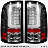 GMC Sierra 07-13 (Single Wheel Trucks) Tail Lights Ultra Bright OLED Running DRL Lights - Multiple Lens
