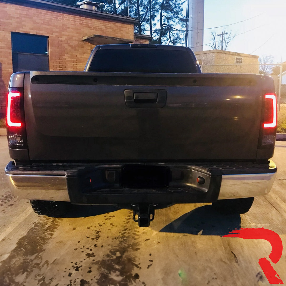 GMC Sierra 07-13 (Single Wheel Trucks) Tail Lights Ultra Bright OLED Running DRL Lights - Multiple Lens