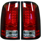 GMC Sierra 07-13 (Single Wheel Trucks) Tail Lights Ultra Bright OLED Running DRL Lights - Multiple Lens