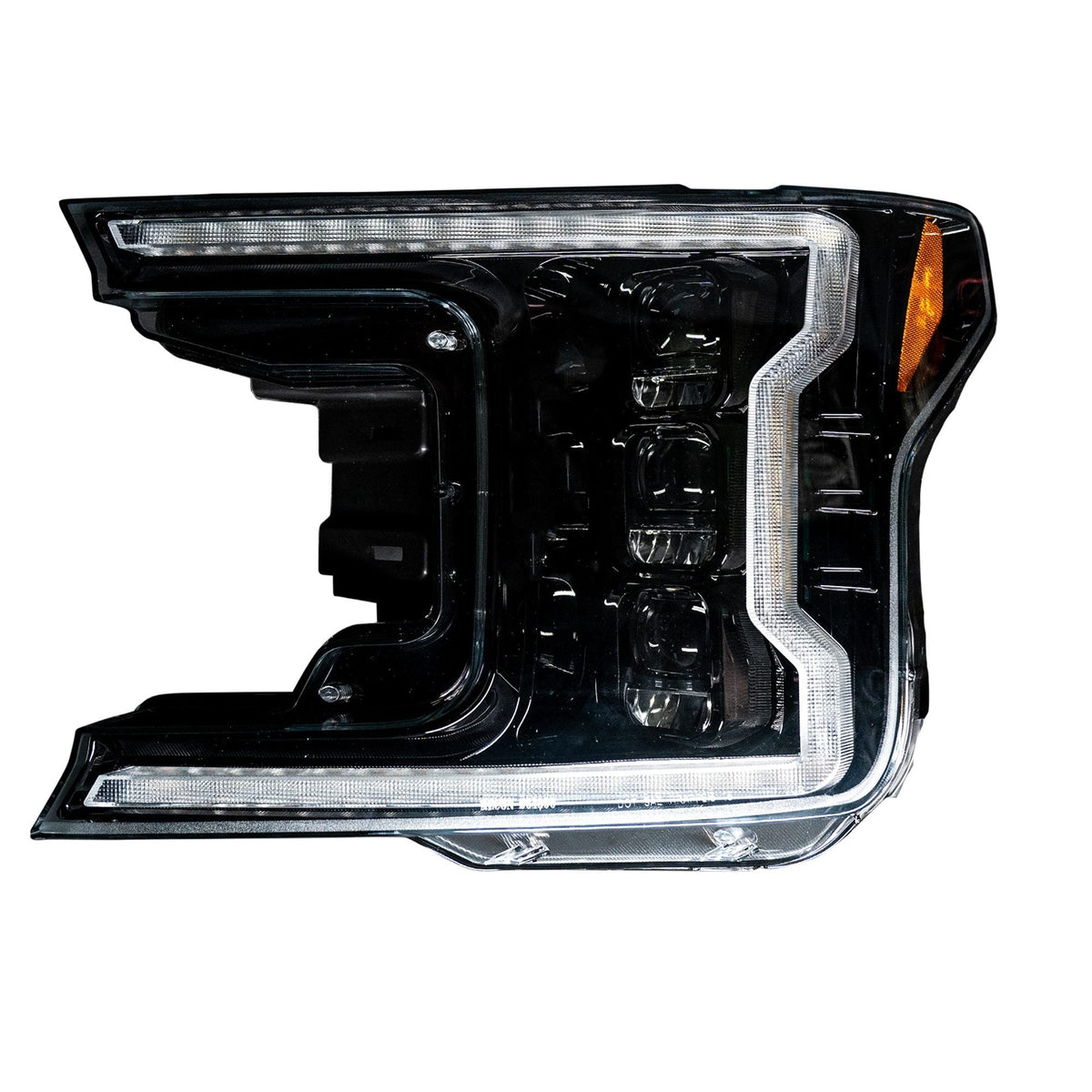 Ford F150 18-20 LED Projector Headlights OLED DRL Scanning LED Turn Signals (Replaces Factory Halogen Headlights) - Multiple Styles
