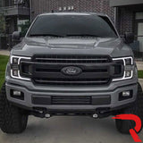 Ford F150 18-20 Projector Headlights OLED DRL Scanning LED Turn Signals (Replaces Factory Halogen Headlights) - Multiple Styles