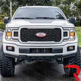 Ford F150 18-20 Projector Headlights OLED DRL Scanning LED Turn Signals (Replaces Factory Halogen Headlights) - Multiple Styles