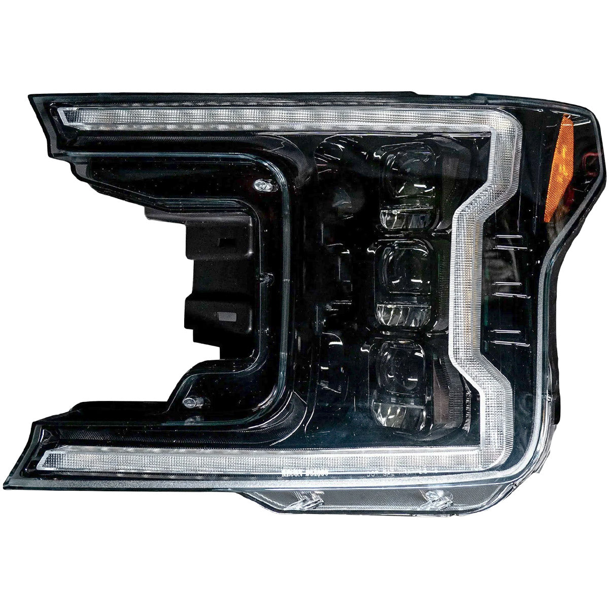 Ford F150 18-20 LED Projector Headlights OLED DRL Scanning LED Turn Signals (Replaces Factory Halogen Headlights) - Multiple Styles