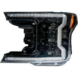Ford F150 18-20 LED Projector Headlights OLED DRL Scanning LED Turn Signals (Replaces Factory Halogen Headlights) - Multiple Styles