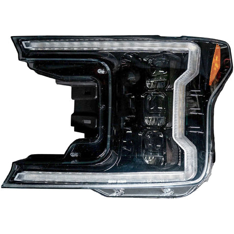 Ford F150 18-20 LED Projector Headlights OLED DRL Scanning LED Turn Signals (Replaces Factory Halogen Headlights) - Multiple Styles