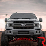 Ford F150 18-20 LED Projector Headlights OLED DRL Scanning LED Turn Signals (Replaces Factory Halogen Headlights) - Multiple Styles