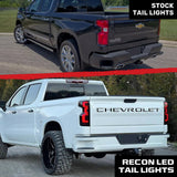 Chevy Silverado 2500/3500 20-23 Ultra Bright OLED Tail Lights (Replaces Factory/OEM Halogen Tail Lights Only) - Multiple Lens
