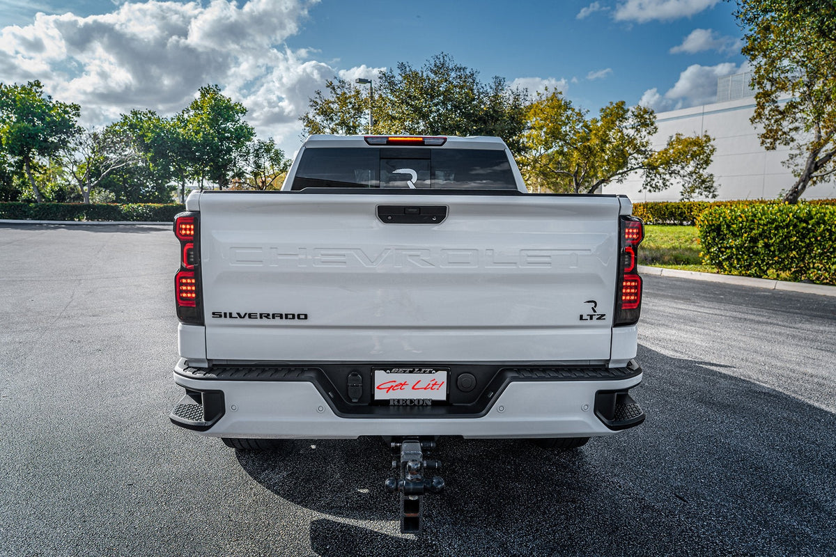 Chevy Silverado 1500 19-26 Ultra Bright OLED Tail Lights (Replaces Factory/OEM Halogen Tail Lights Only) - Multiple Lens