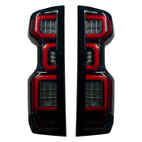 Chevy Silverado 2500/3500 20-23 Ultra Bright OLED Tail Lights (Replaces Factory/OEM Halogen Tail Lights Only) - Multiple Lens