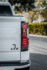 Chevy Silverado 2500/3500 20-23 Ultra Bright OLED Tail Lights (Replaces Factory/OEM LED Tail Lights Only) - Multiple Lens