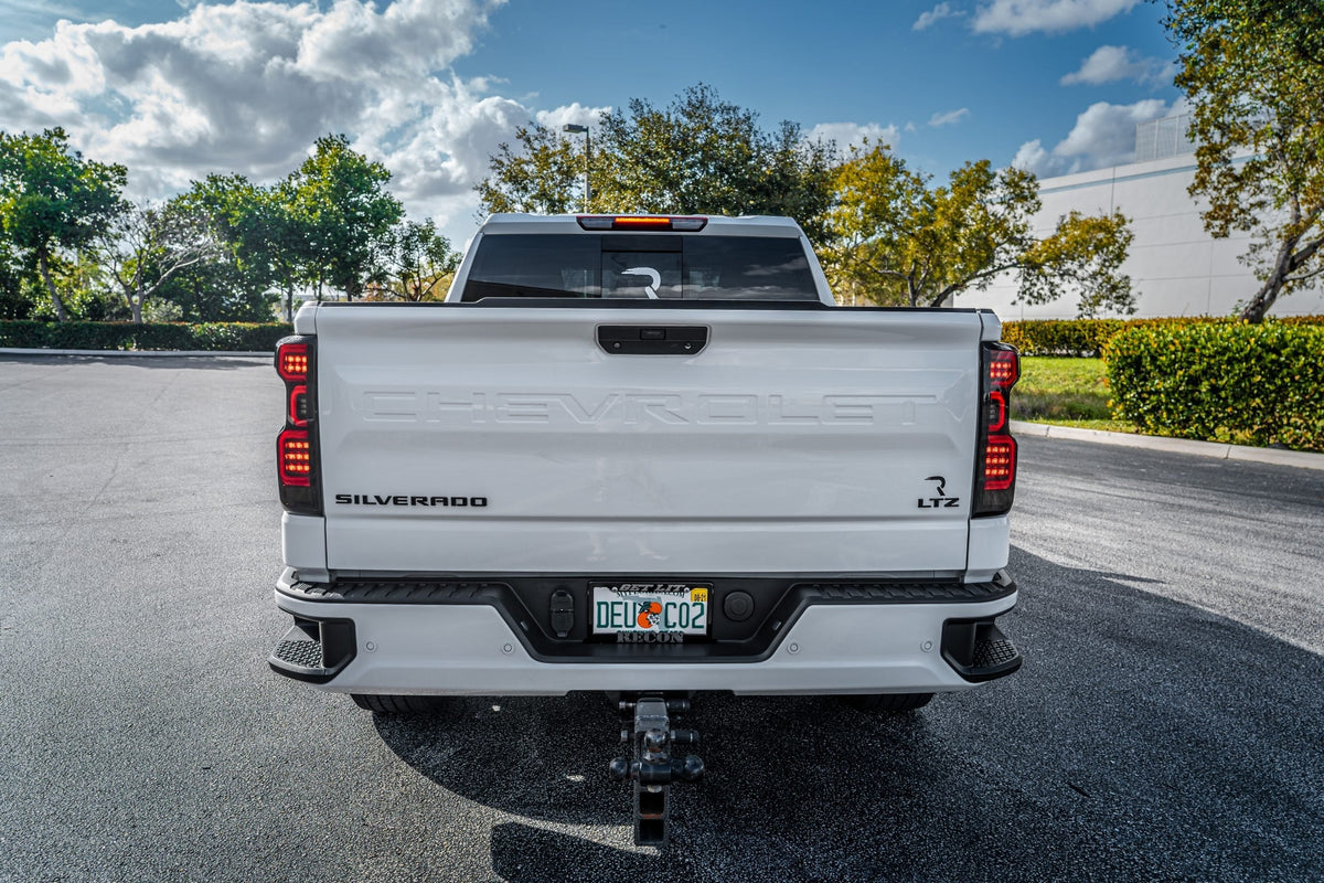 Chevy Silverado 2500/3500 20-23 Ultra Bright OLED Tail Lights (Replaces Factory/OEM LED Tail Lights Only) - Multiple Lens