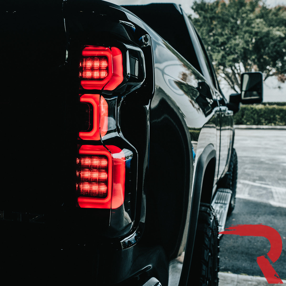 Chevy Silverado 2500/3500 20-23 Ultra Bright OLED Tail Lights (Replaces Factory/OEM LED Tail Lights Only) - Multiple Lens