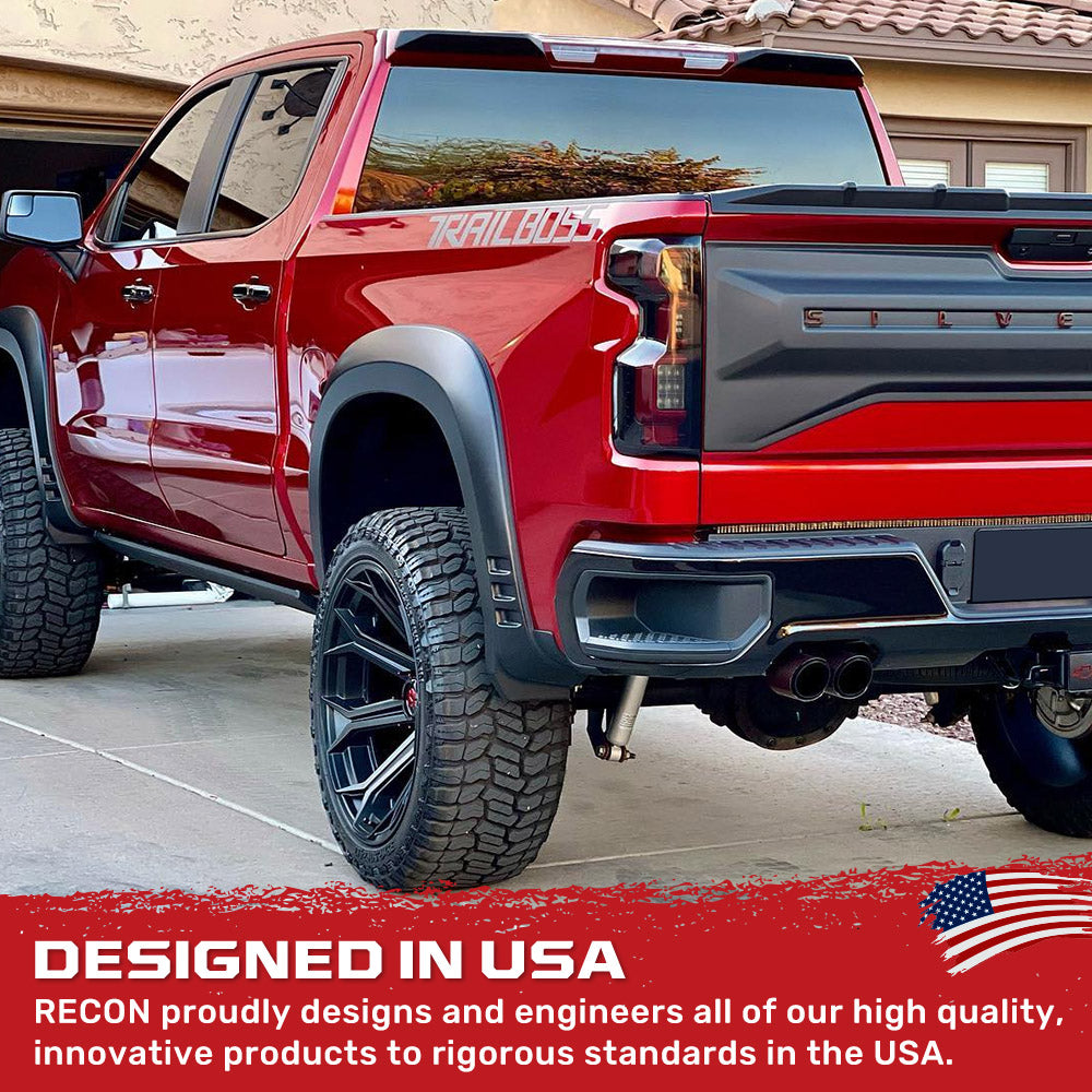 Chevy Silverado 1500 19-26 Ultra Bright OLED Tail Lights (Replaces Factory/OEM Halogen Tail Lights Only) - Multiple Lens